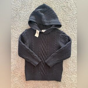 •NWT•Old Navy Cable Knit Sweater with Hood | 3T